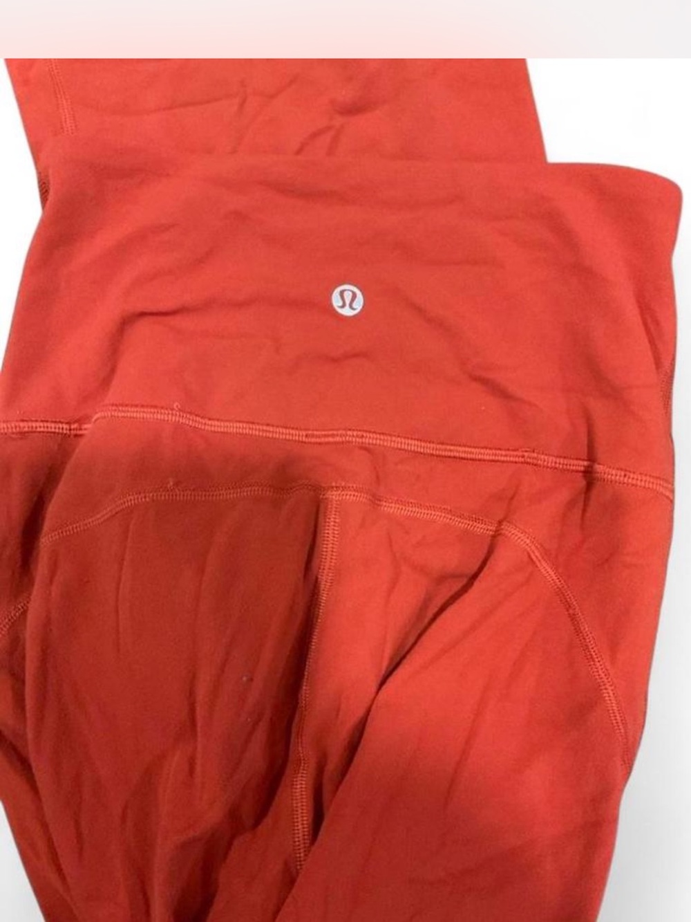 lululemon athletica Kids Orange-Red High-Waist Leggings